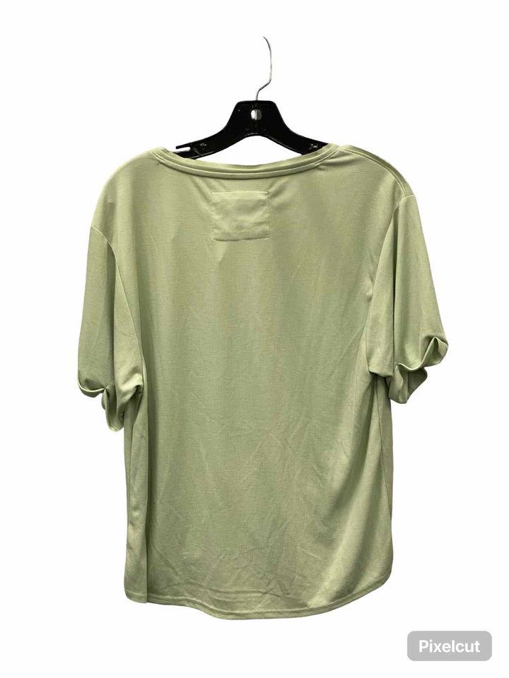 Anthropologie Size S Green Short Sleeve Shirts