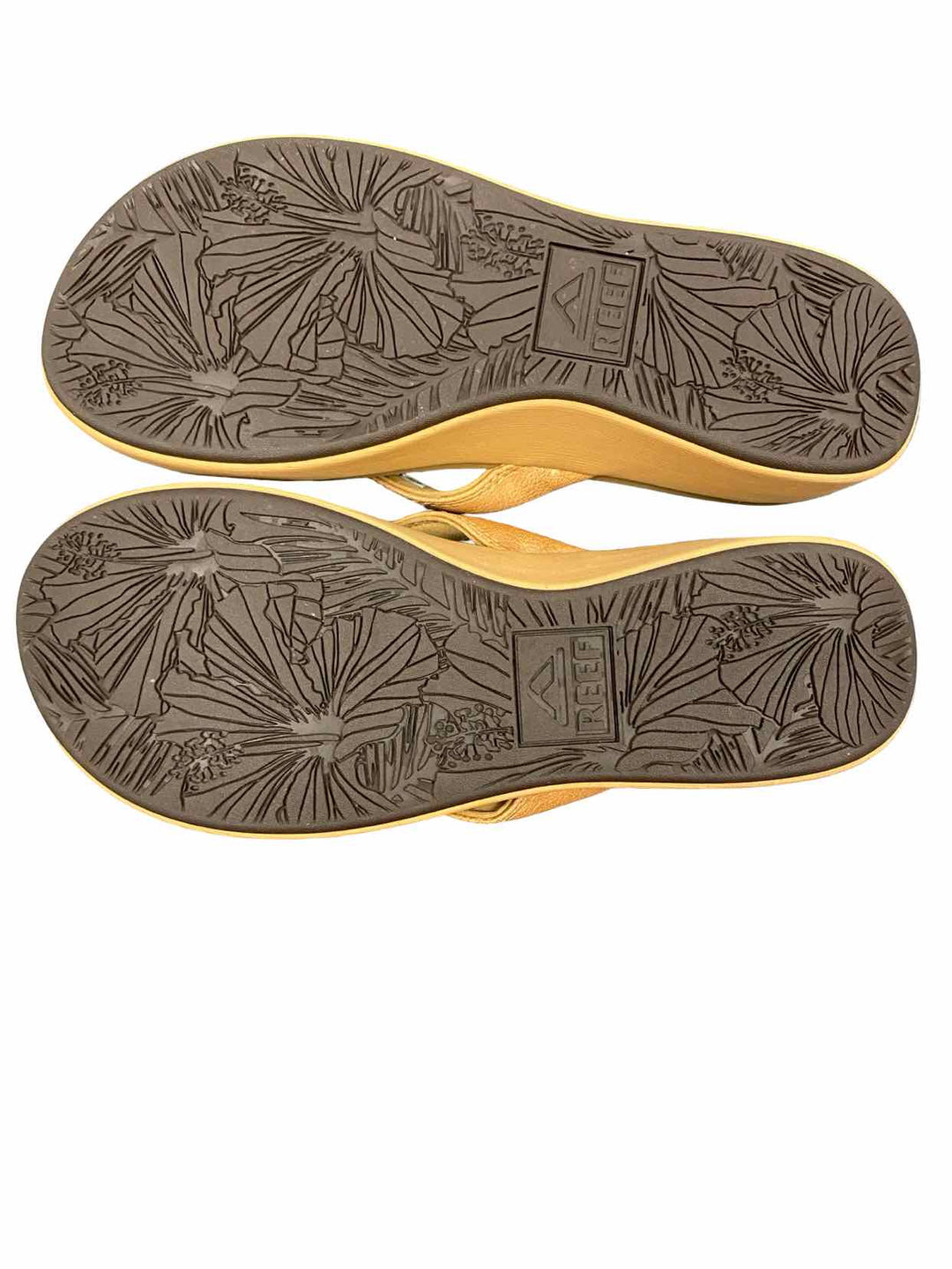 Reef Shoe Size 10 Tan Cushion Cloud Flip Flop Sandals