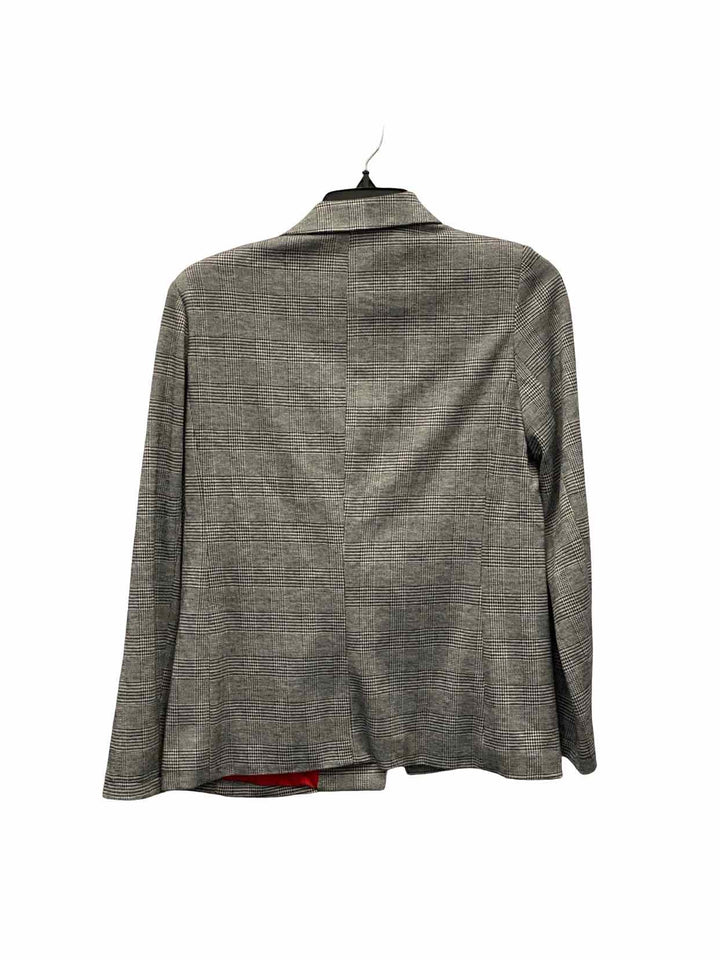 No 11 Los Angeles Size S Gray Plaid Blazer