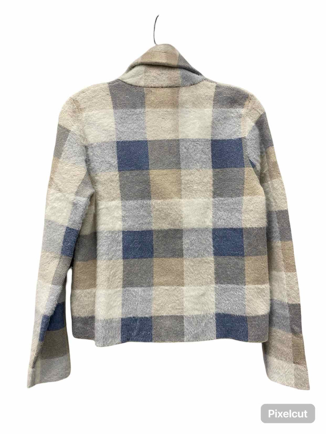 Rachel Zoe Size S Black White Plaid Jacket (Outdoor)