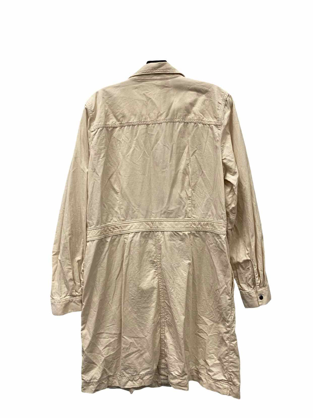 Loft Size 14 Cream Corduroy Dress
