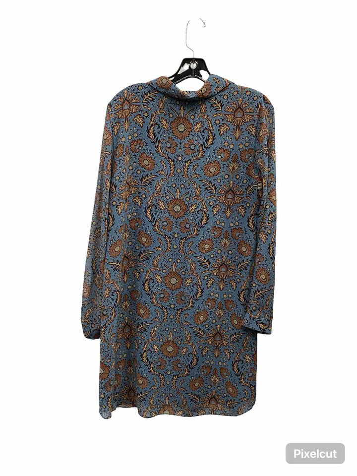 Cabi Size M Blue Red Dress