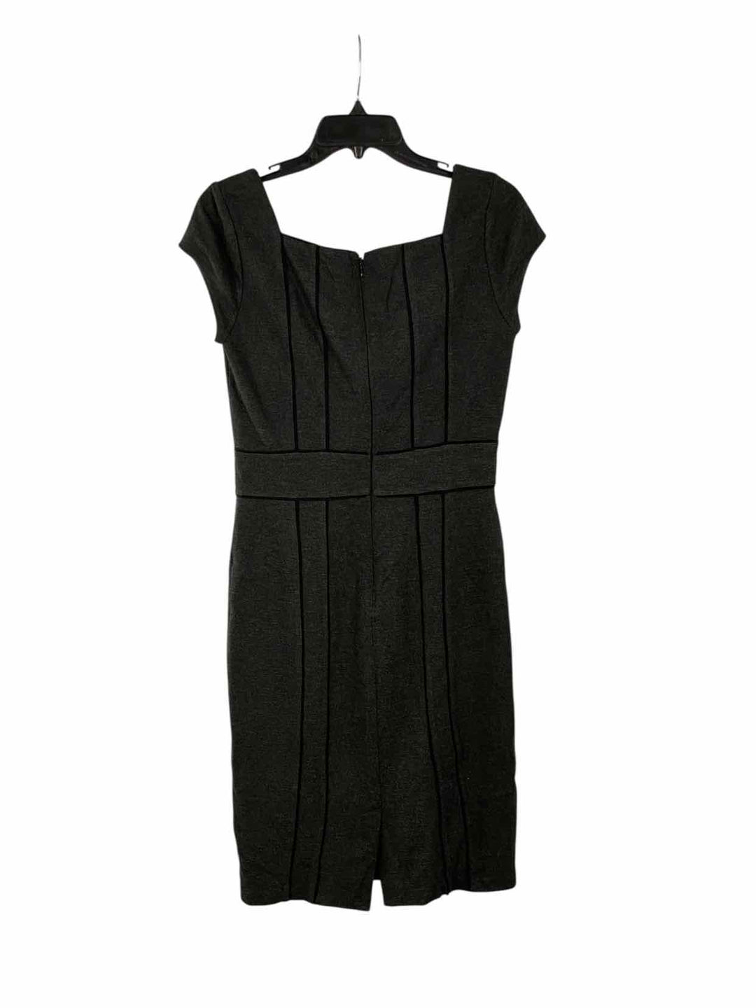 White House Black Market Size 4 Dark Grey Dress