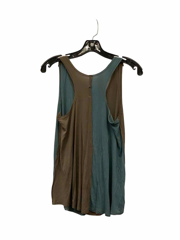 Kokoon Size S Blue Brown Tank Top