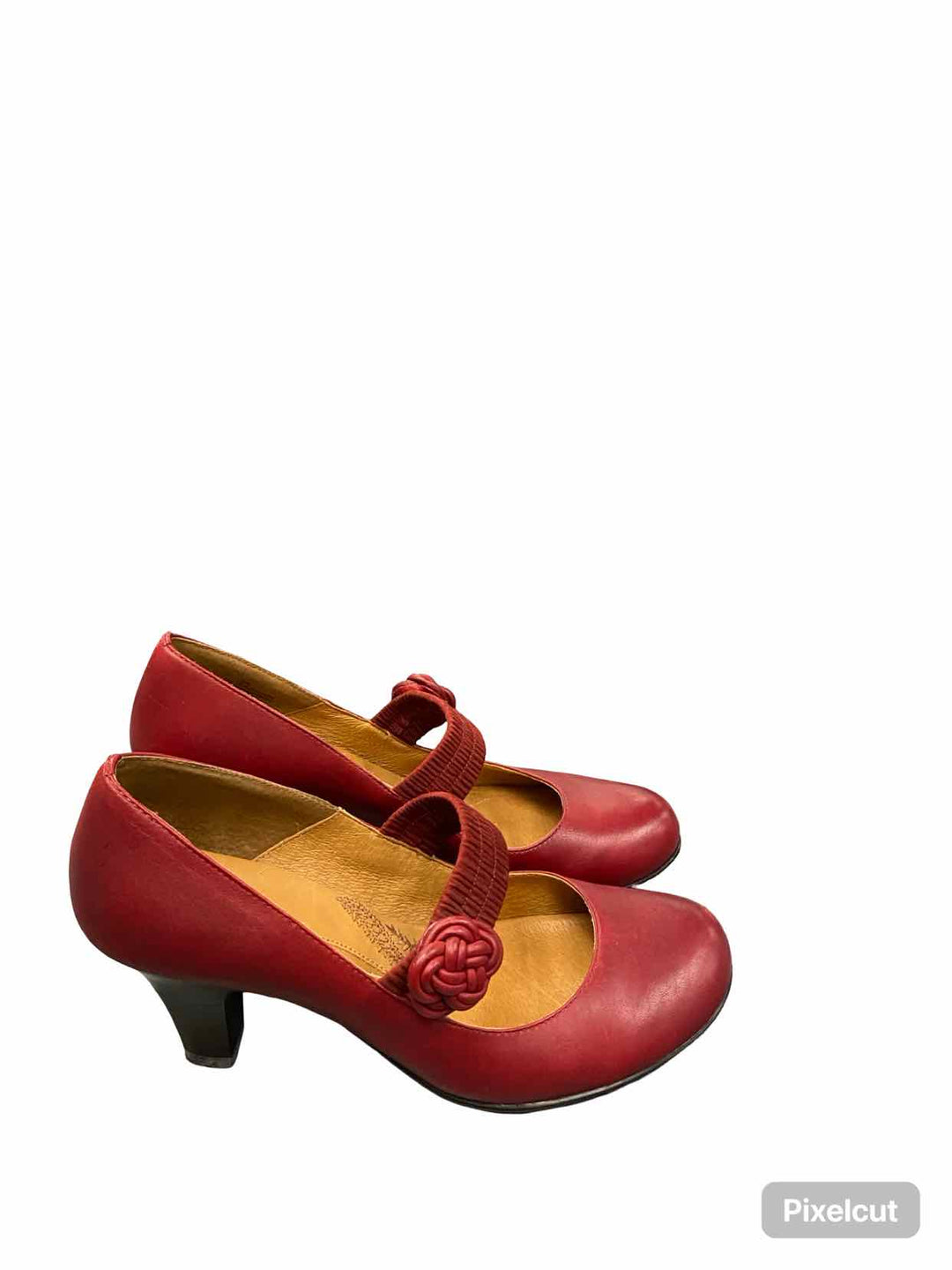 Sofft Shoe Size 8.5 Red Leather Heels