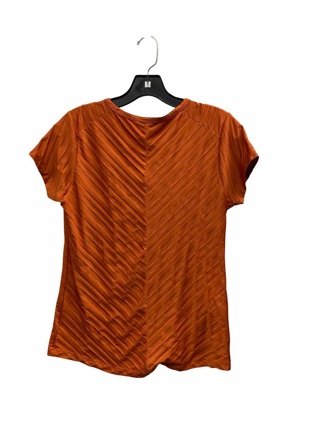 Mountain Hard Wear Size M Orange Athletic Short Sleeve