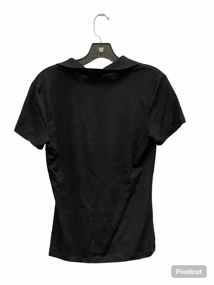 Icebreaker Size S Black Merino Wool Short Sleeve Shirts