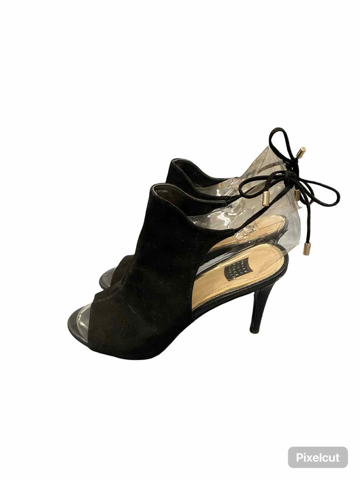 White House Black Market Shoe Size 7 Black Suede Heels