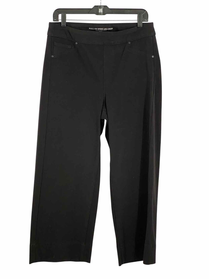 Chico's Size 10 Clear Wide Leg Crop Pants