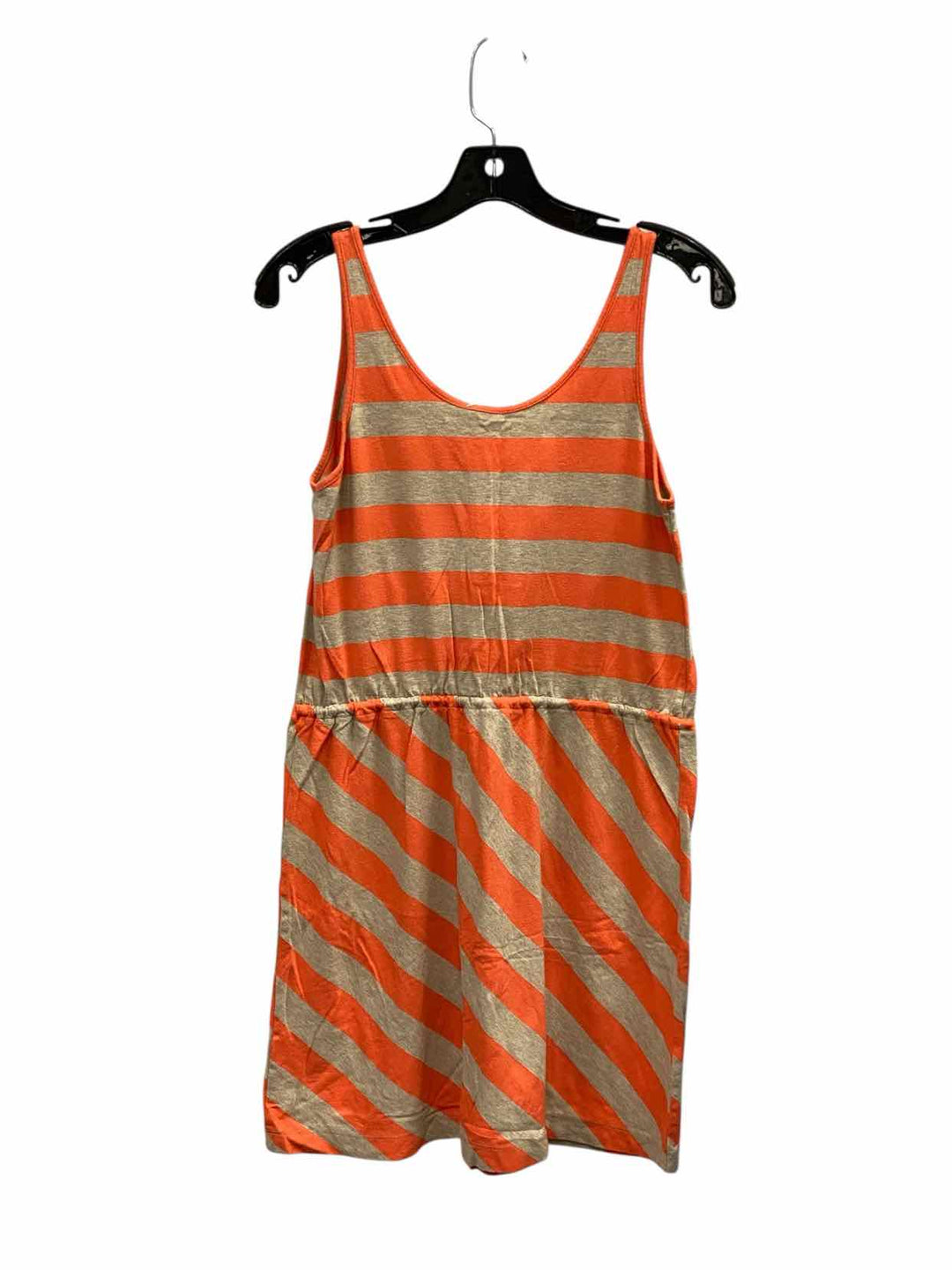 Gap Size S Pink Brown Striped Dress