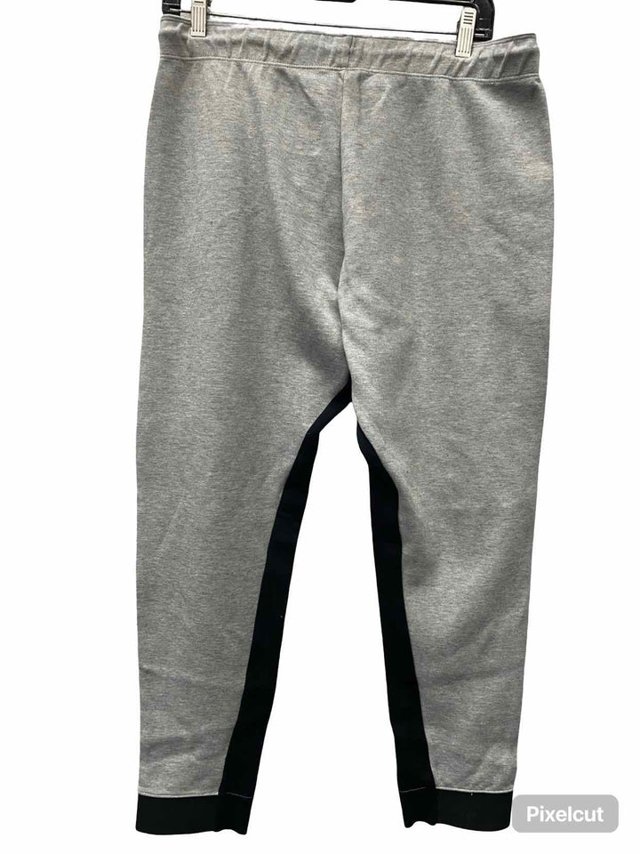 Nike Size L Grey Black Athletic Pants