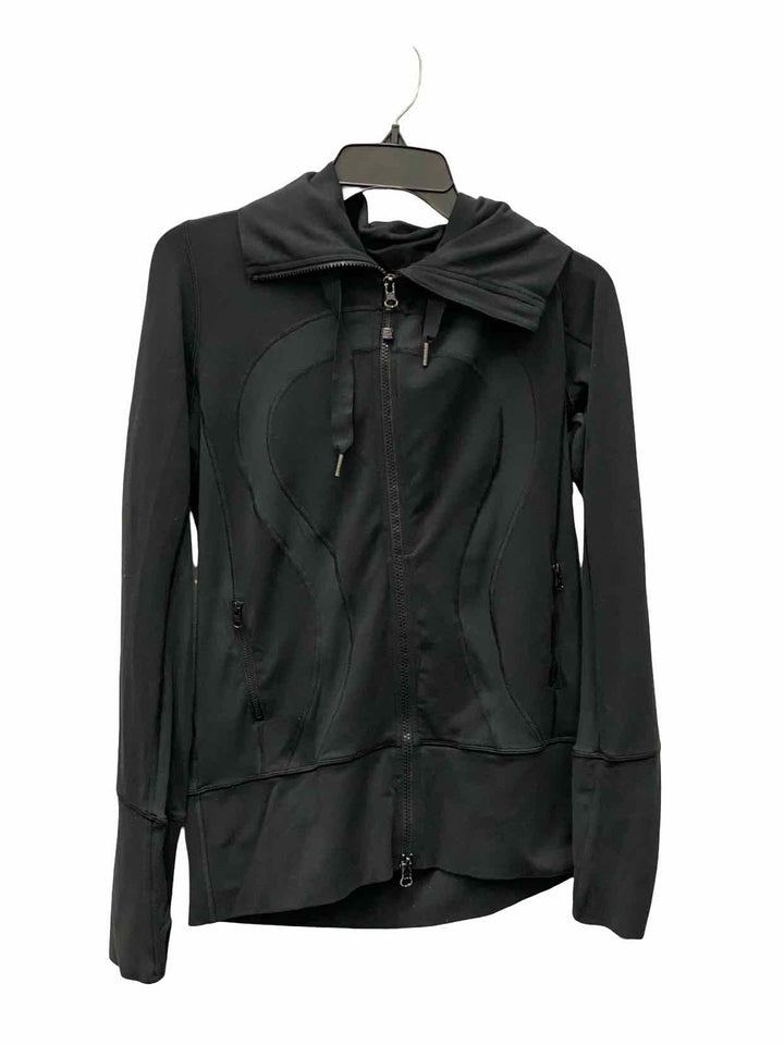 Lululemon Size 8 Black Athletic Jacket