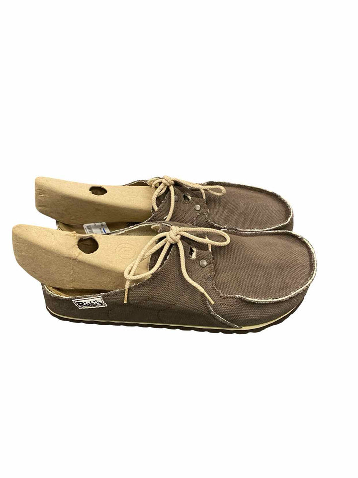 Birkenstock Shoe Size 8 Taupe Canvas Super Skipper NWOT Clogs