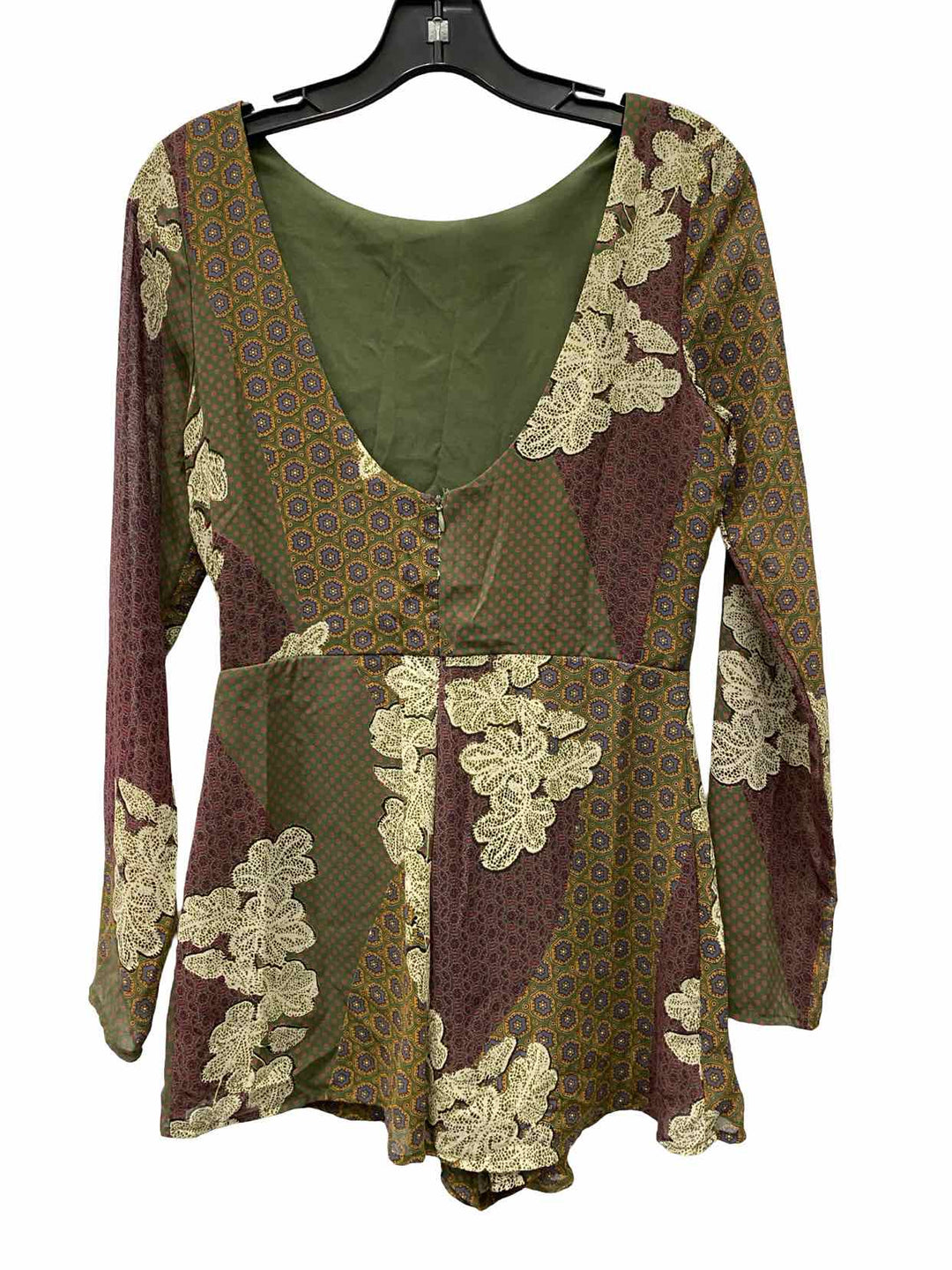 4SI3ENNA Size S/M Green Dress