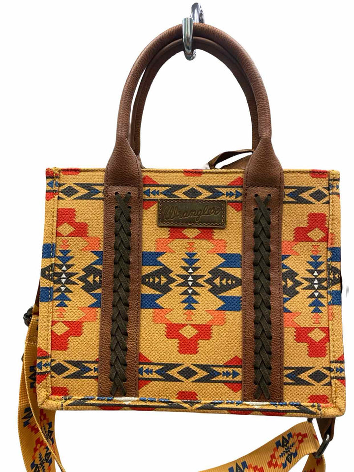 Wrangler Yellow Tote Purse