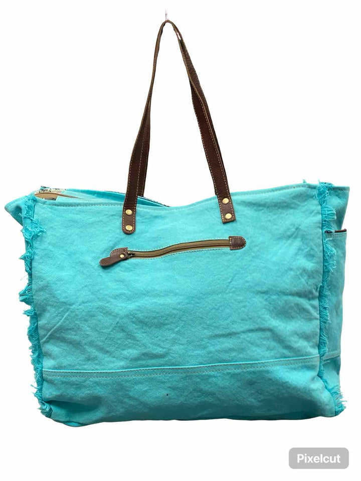 Myra Bag Turquoise Vivacious Weekender Bag