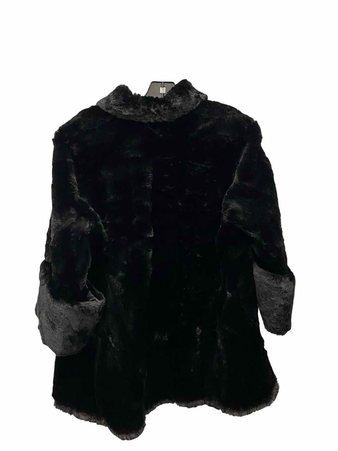Size S Black Vintage Rabbit Coat(Long)