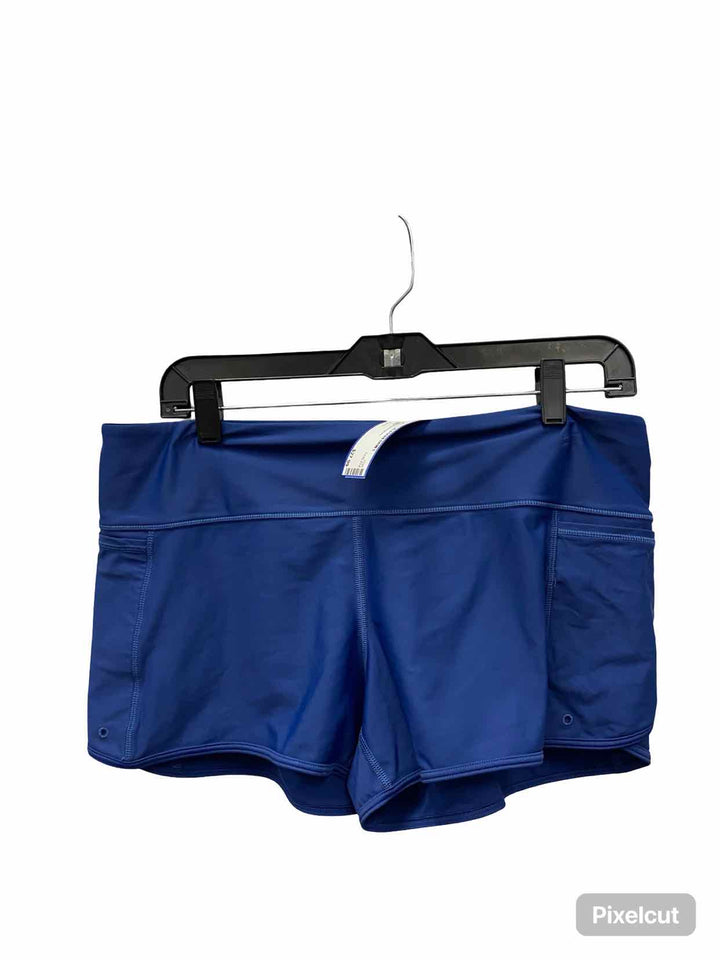 PrAna Size L Blue Swimsuit Bottom