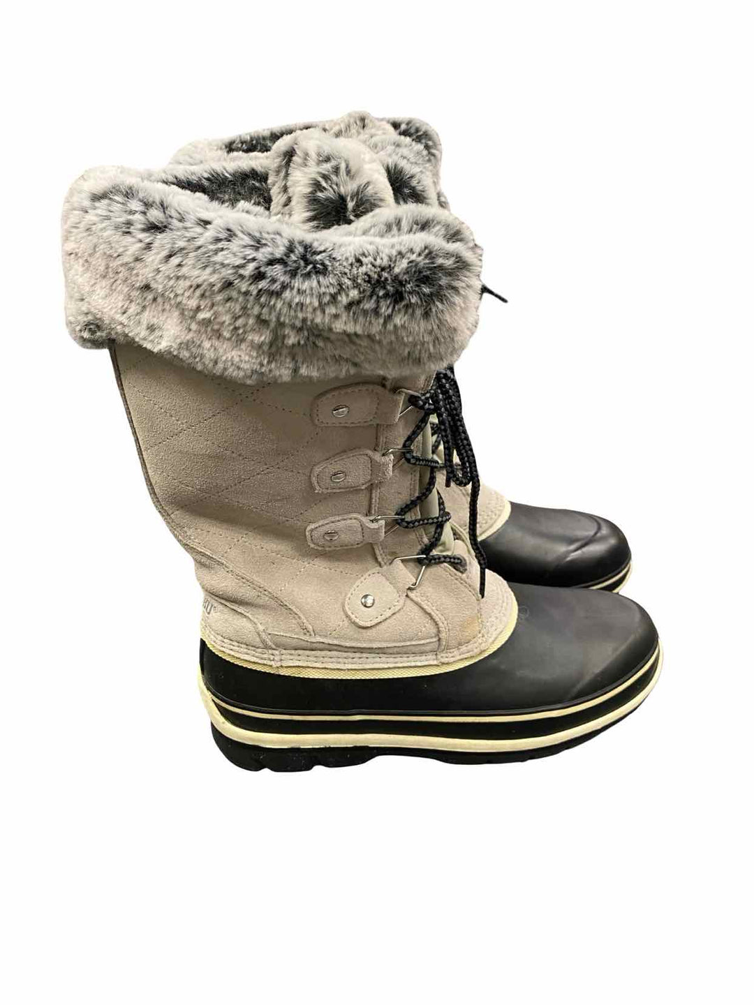 Khombu Shoe Size 7 Grey Suede Emily Boots(knee)