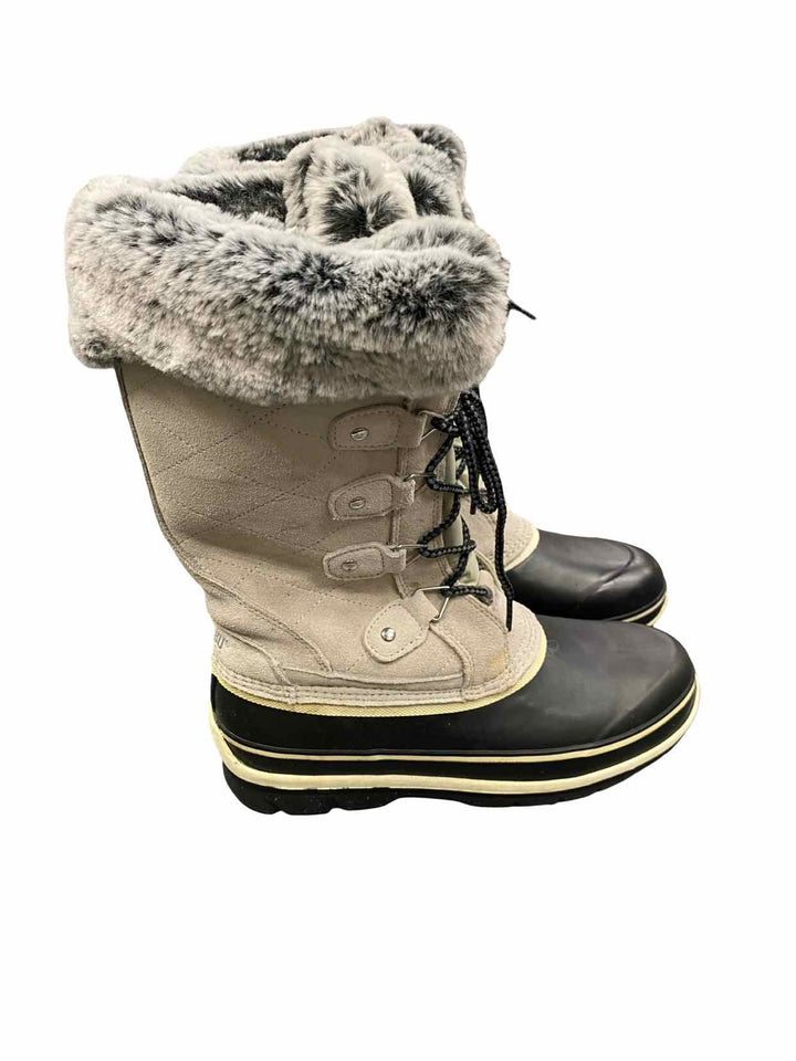 Khombu Shoe Size 7 Grey Suede Emily Boots(knee)