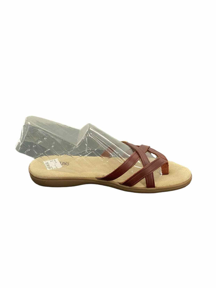 Sunjuns From GH Bas & Co. Shoe Size 9 Brown Leather Sandals