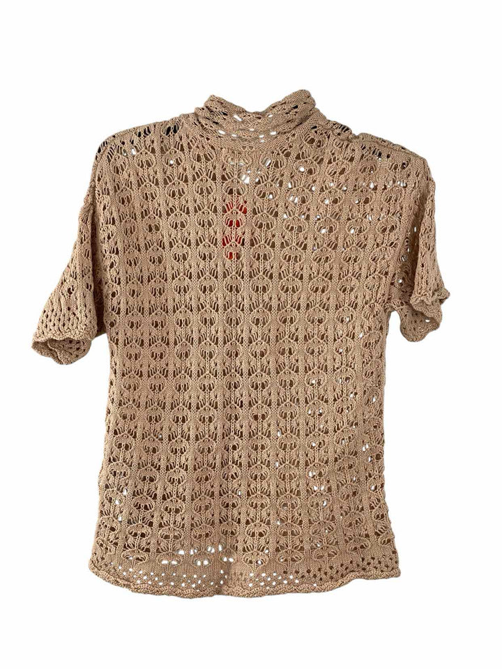 SlowLove Size 4 Beige Sweater