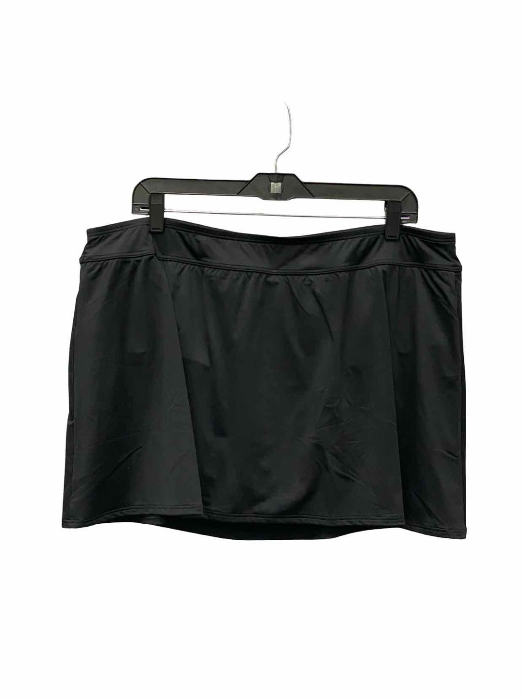 Lands End Size L Black Athletic Shorts