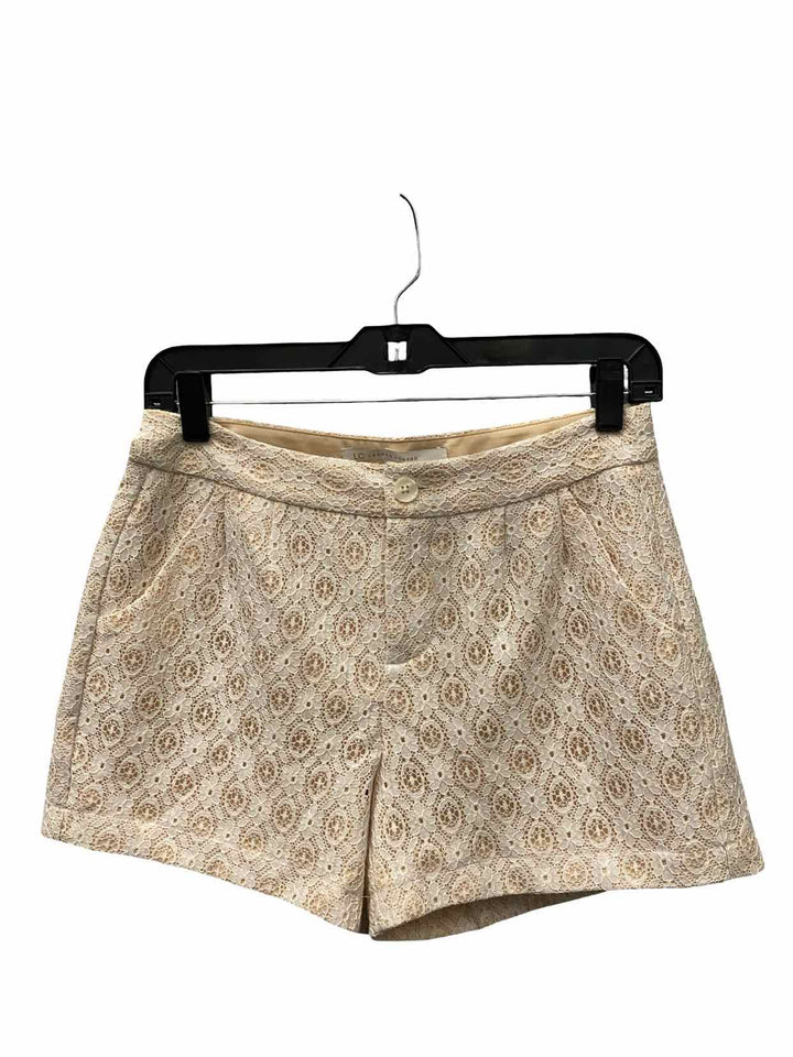 Lauren Conrad Size 2 Beige Floral Shorts