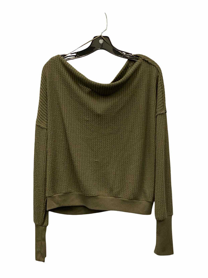 Treasure & Bond Size L Green Sweater