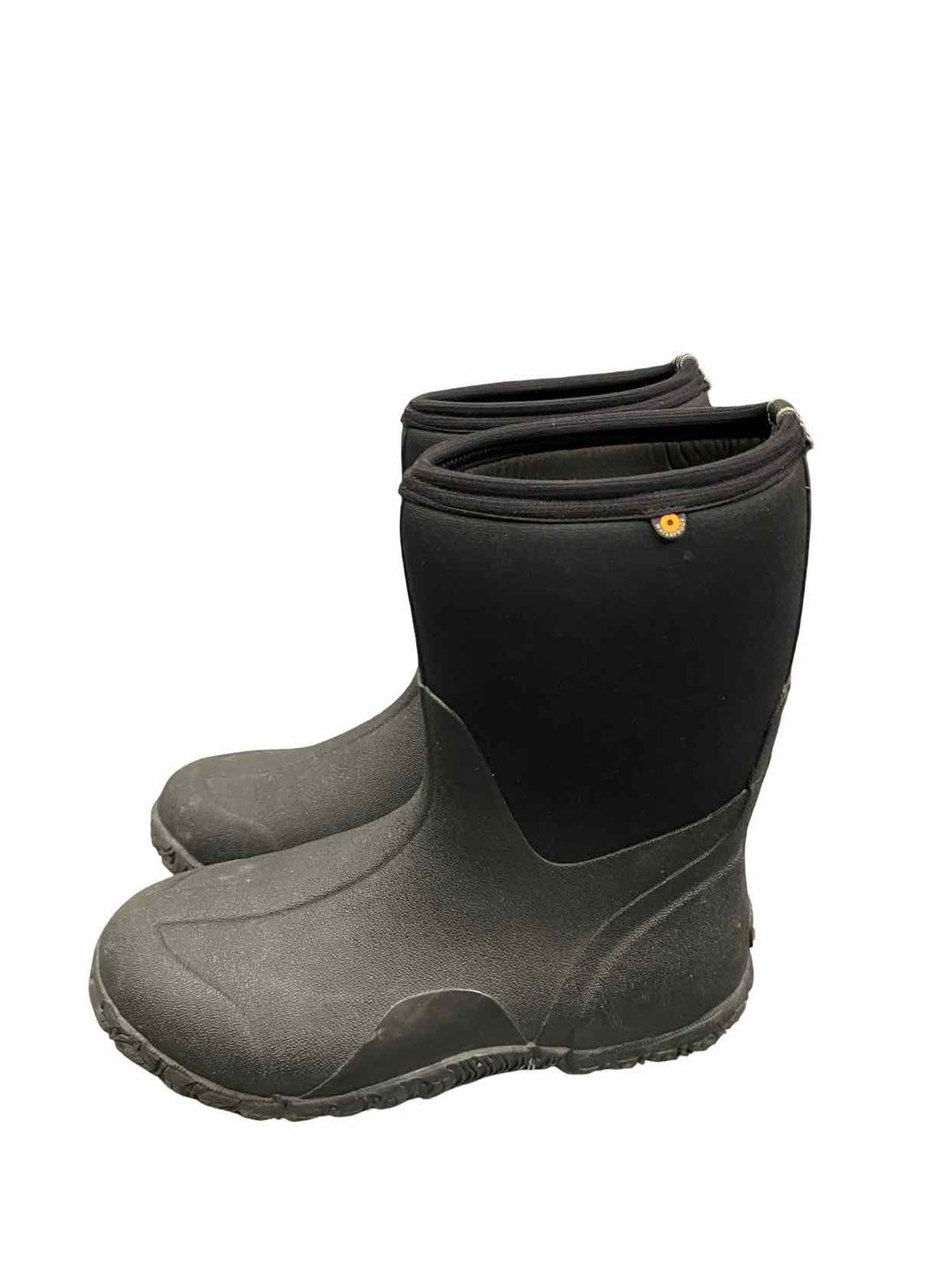 Bogs Shoe Size 8 Black Classic Mid Rain Boots(Ankle)
