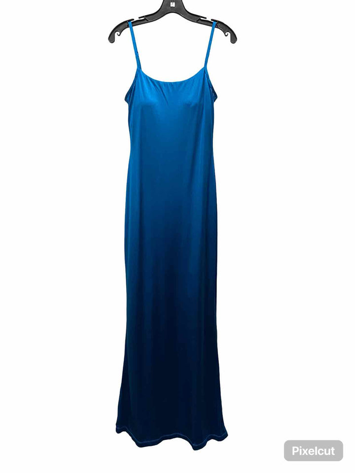 Popilush Size L Blue Built in Shapewear Dress