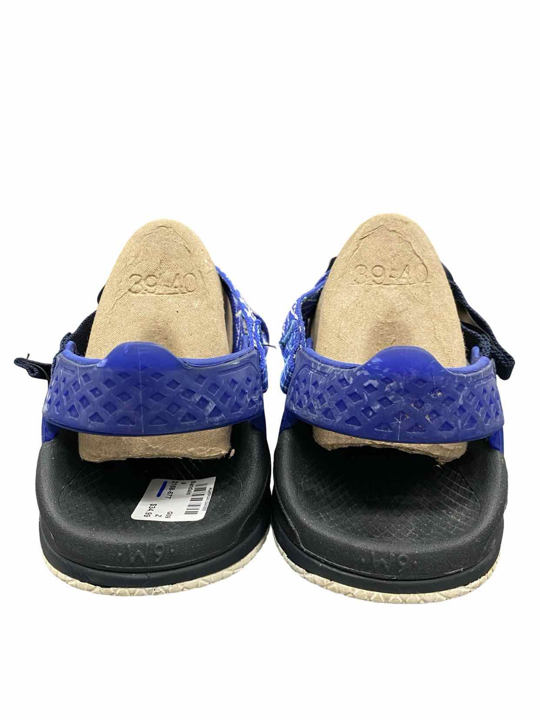 Chaco Shoe Size 9 Blue White Z/Canyon 2 Sandals