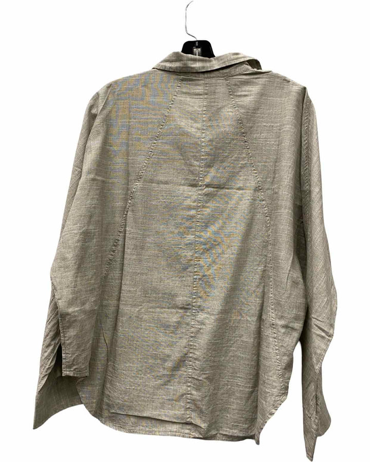Caslon Size M Grey 100% cotton Long Sleeve Shirts