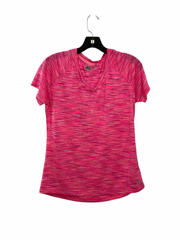 RBX Size L Pink Athletic Short Sleeve