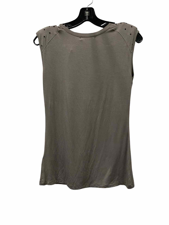 Velvet Size 14 Grey Bedazzled Tank Top