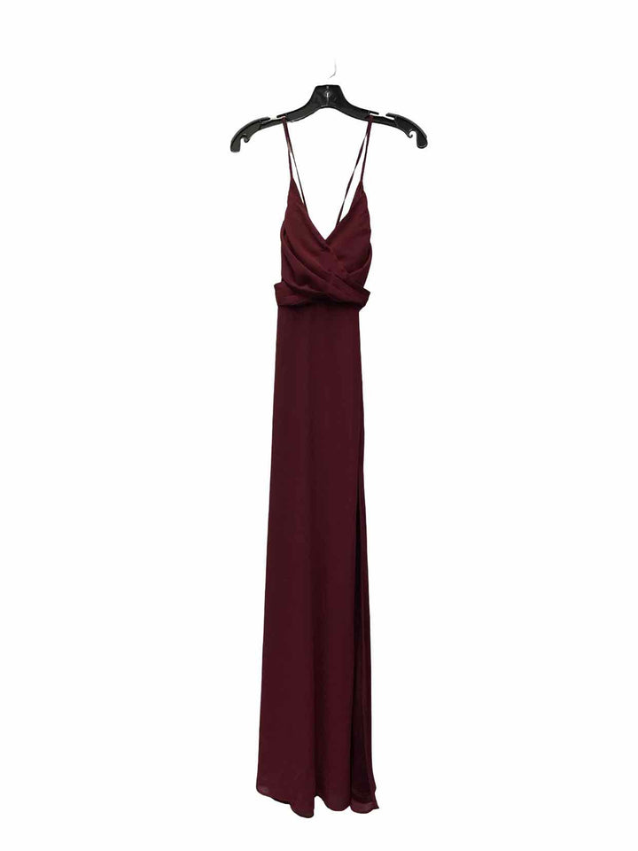 Lulus Size S Maroon Dress