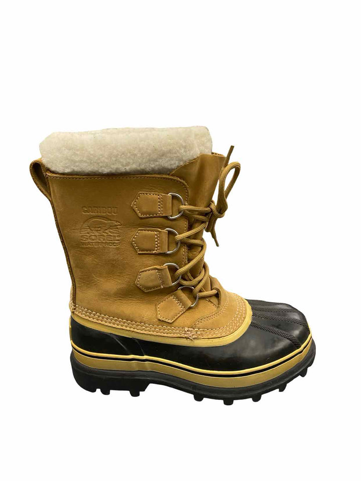 Sorel Shoe Size 38 Brown Caribou Waterproof Boots(knee)