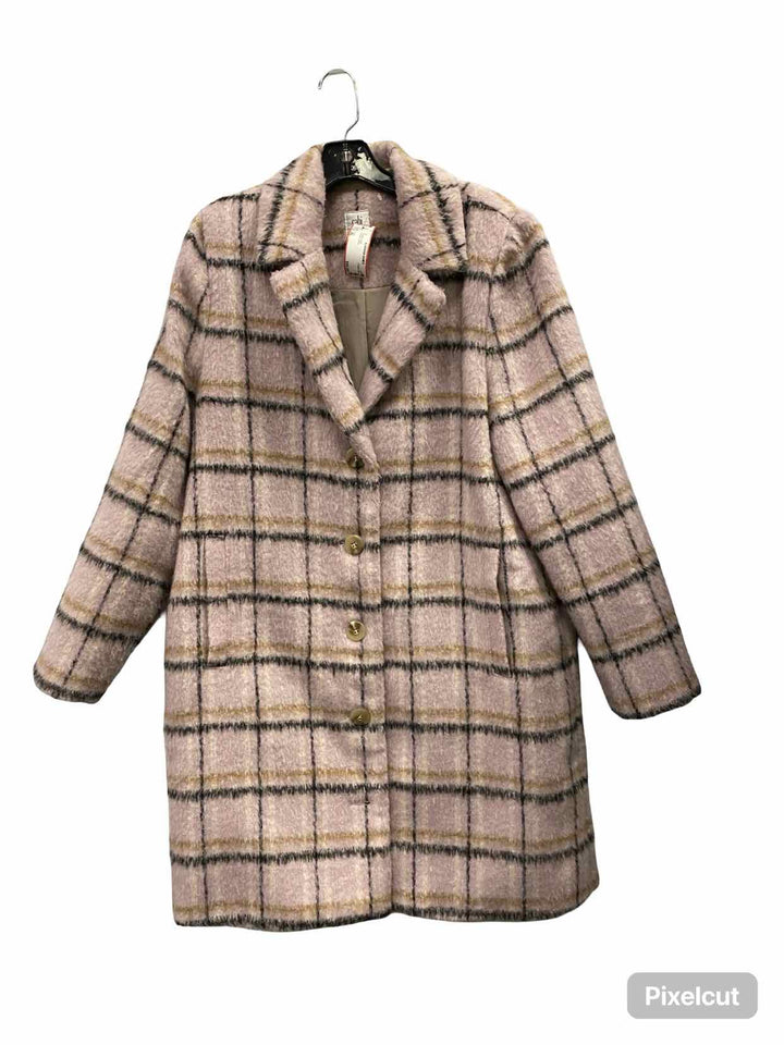 Cabi Size XL Purple Black Coat(Long)