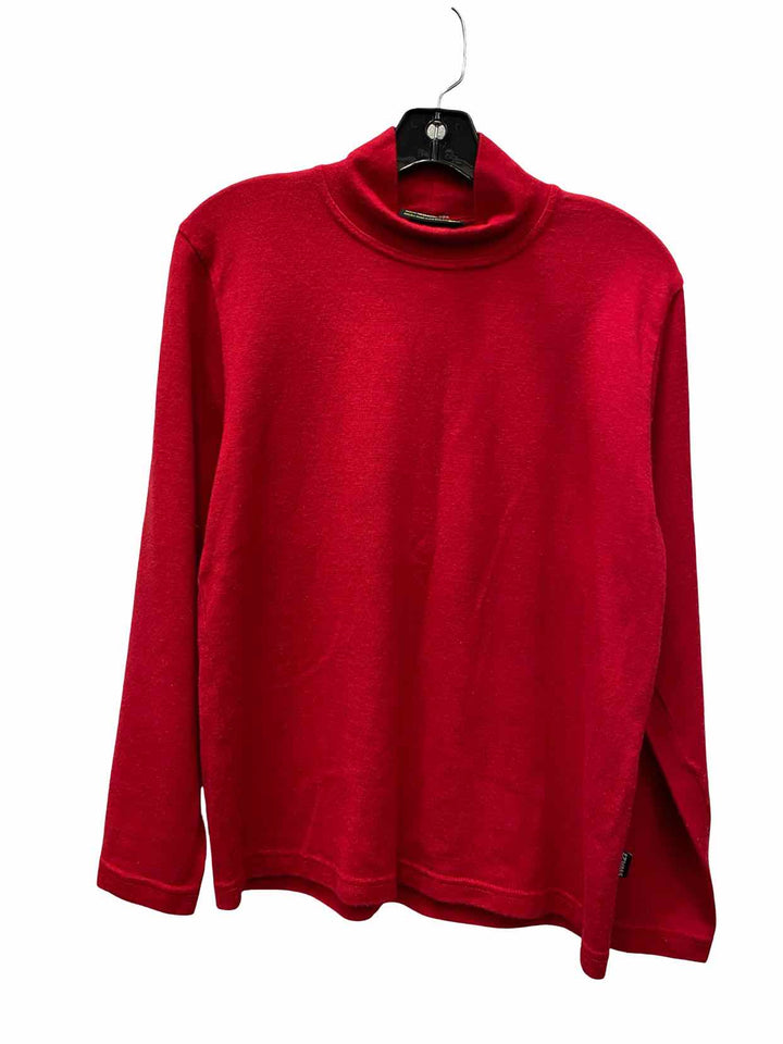 Swazi Size 12/14 Red Merino Wool Sweater