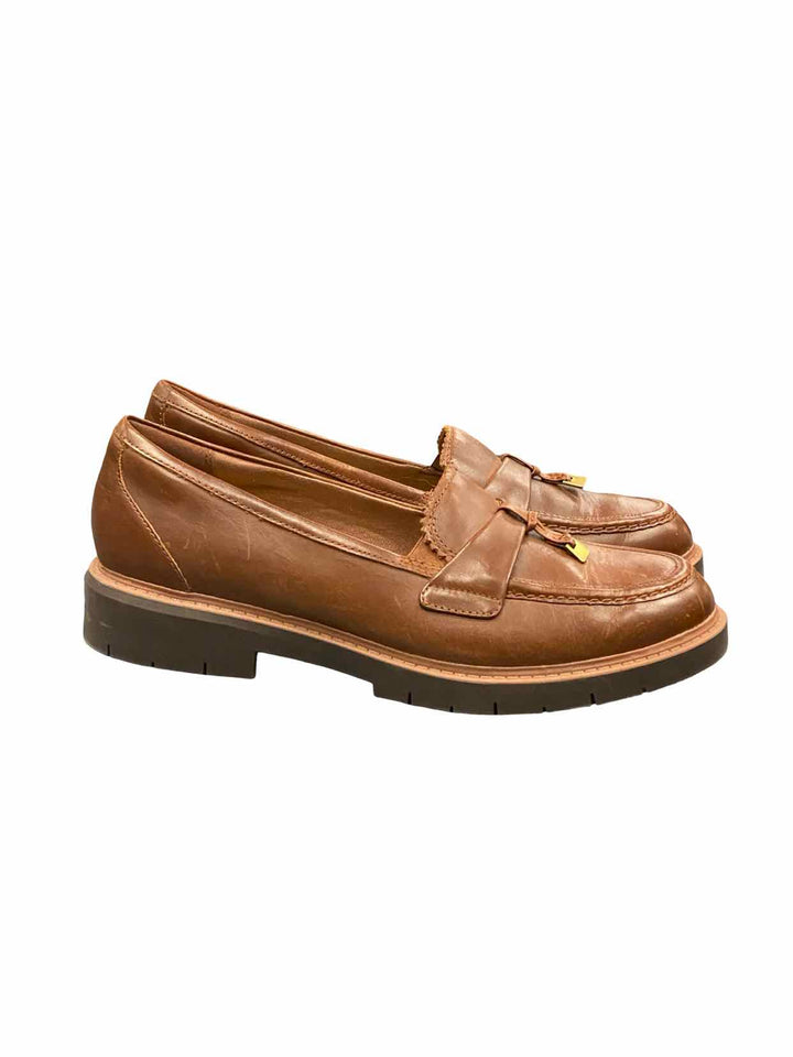 Clarks Shoe Size 10 Brown Leather Westlynn Bella Loafers