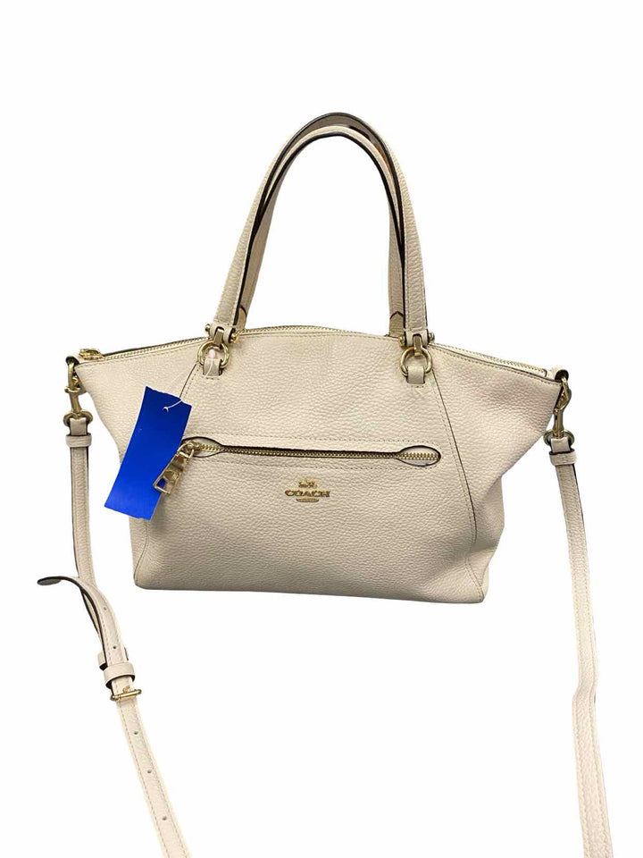 COACH Cream Style No. 79997 Purse