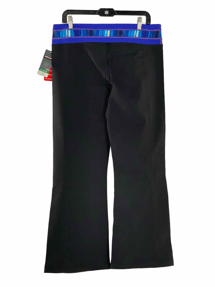 Kirkland Size XL Black Reversible NWT Athletic Pants