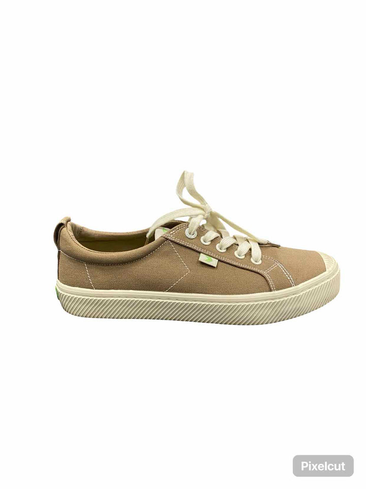 Cariuma Shoe Size 9 Brown Canvas OCA Low Sneakers