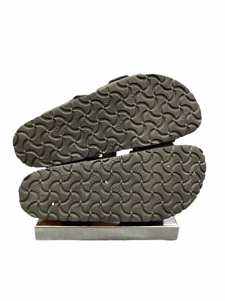 Birkenstock Shoe Size 39 Gray Leather Milano Sandals