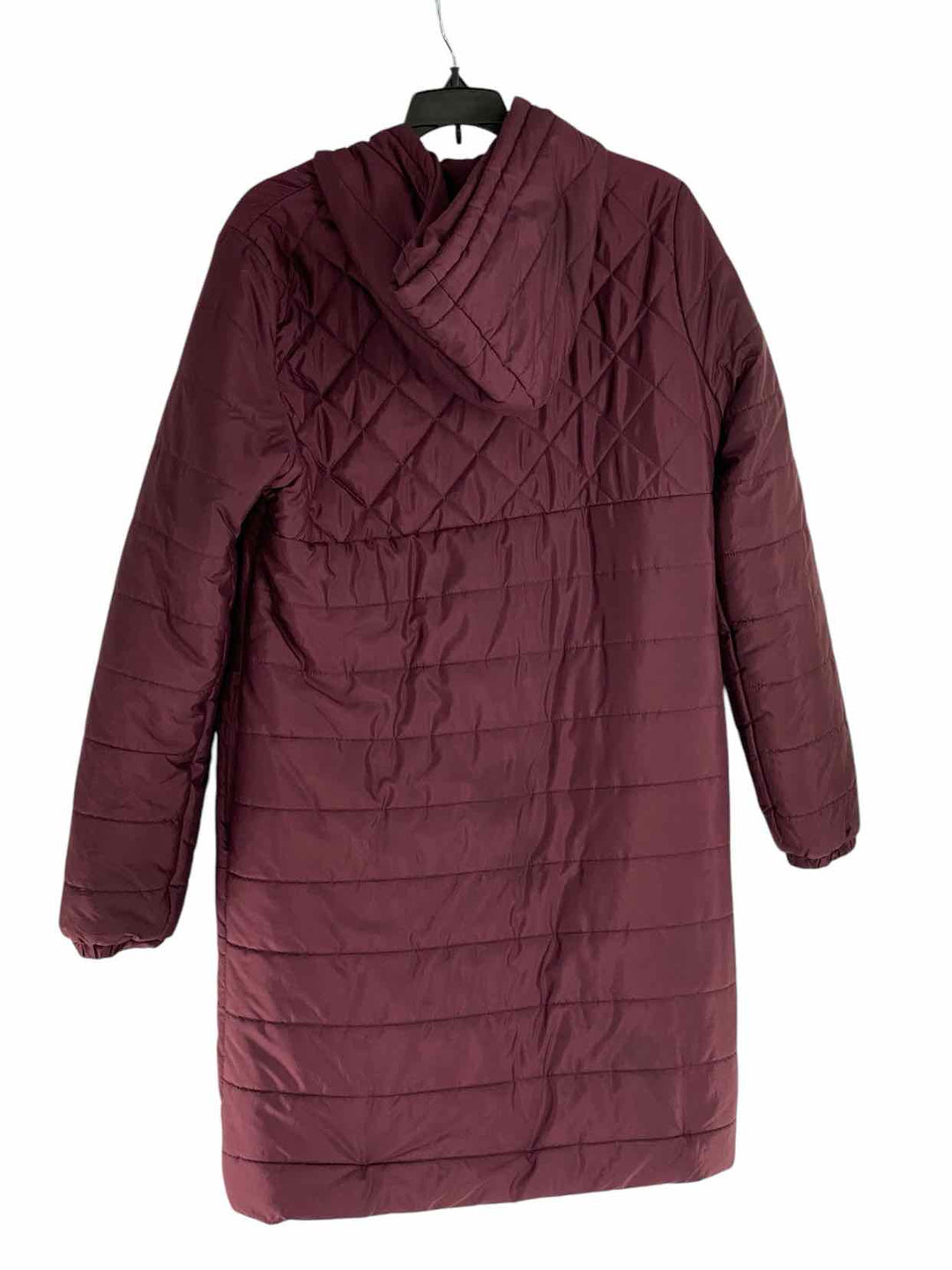 Fabletics Size L Plum Coat(Long)