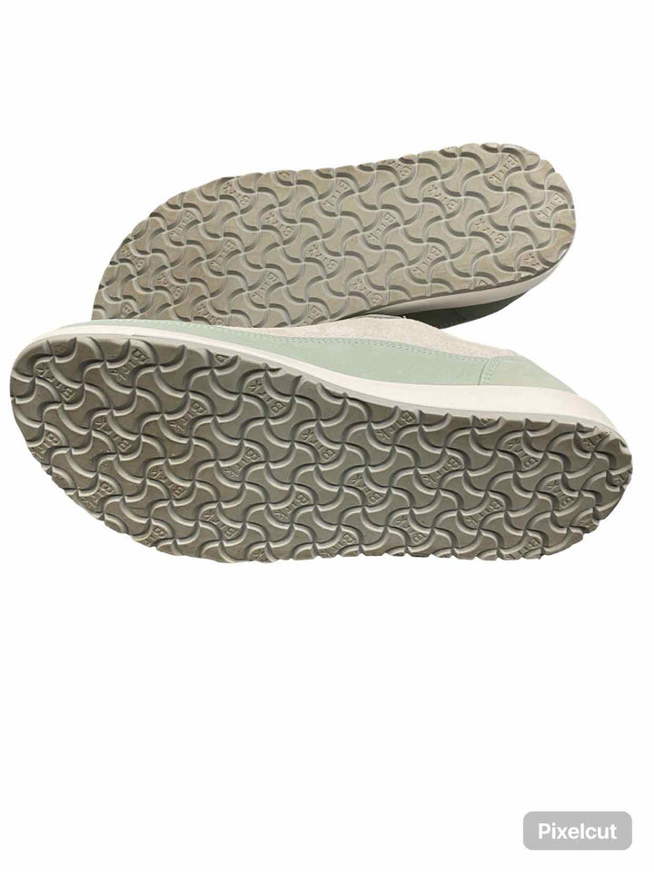 Birkenstock Shoe Size 38 Sage/Antique White Leather Honnef City Sneakers