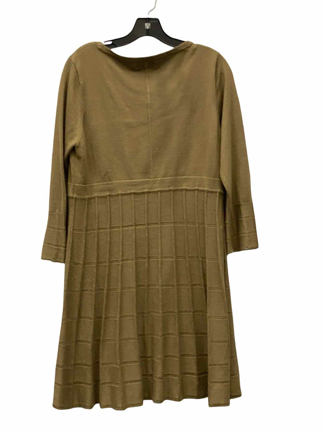 Calvin Klein Size XL Beige Knit Dress