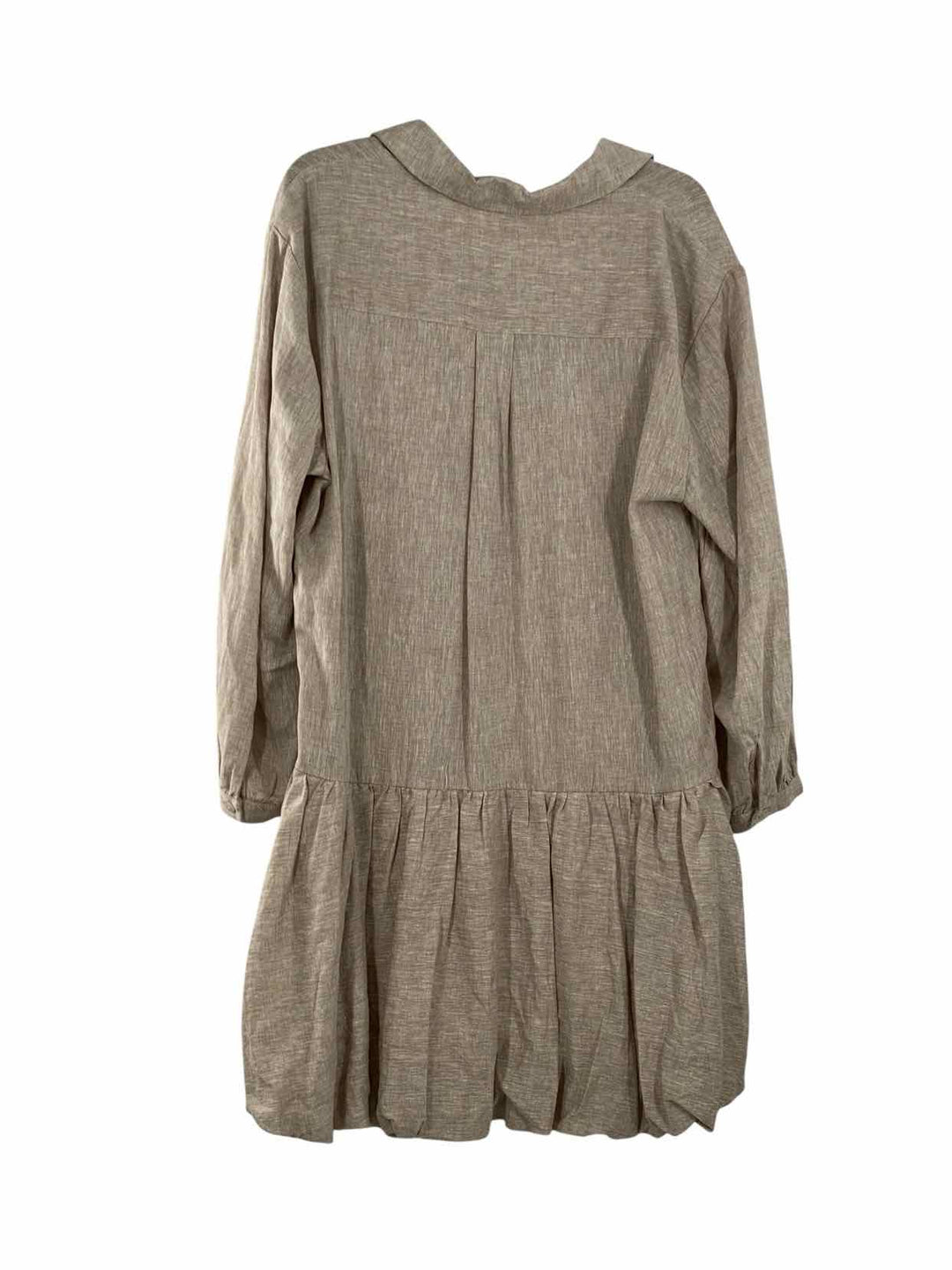 Cynthia Rowley Size L Tan Dress