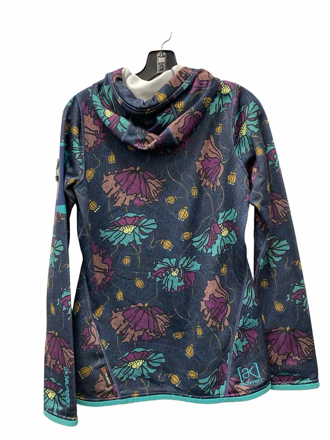 Burton Size M Blue Floral Sweatshirt