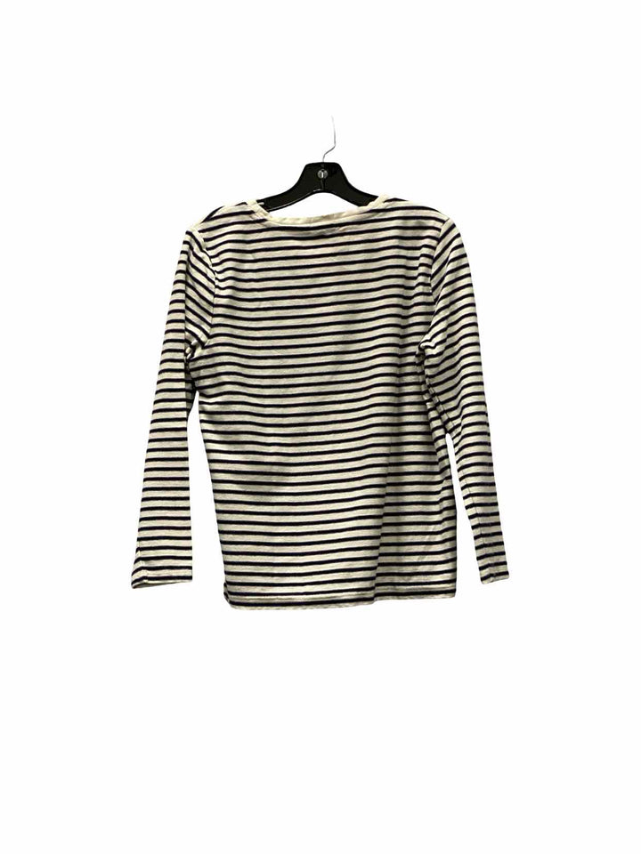 Gap Size S Black White 100% cotton Long Sleeve Shirts